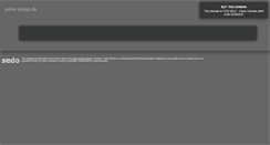 Desktop Screenshot of peter-popp.de
